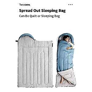 Naturehike L350 Zarf Tarzı Kapüşonlu Uyku Tulumu -15°C